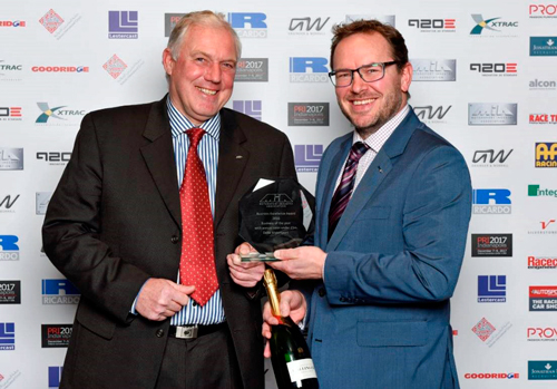 /Awards/Chris-Batty-with-Delta-Motorsport---Winner-of-Small-Business-of-the-Year-2017,-MIA-Motorsport-Association